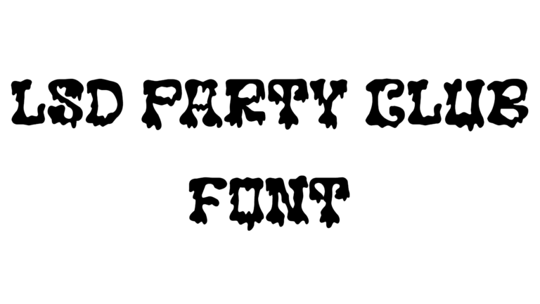 LSD Party Club Font