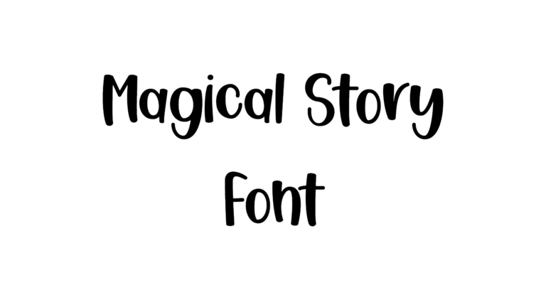 Magical Story Font