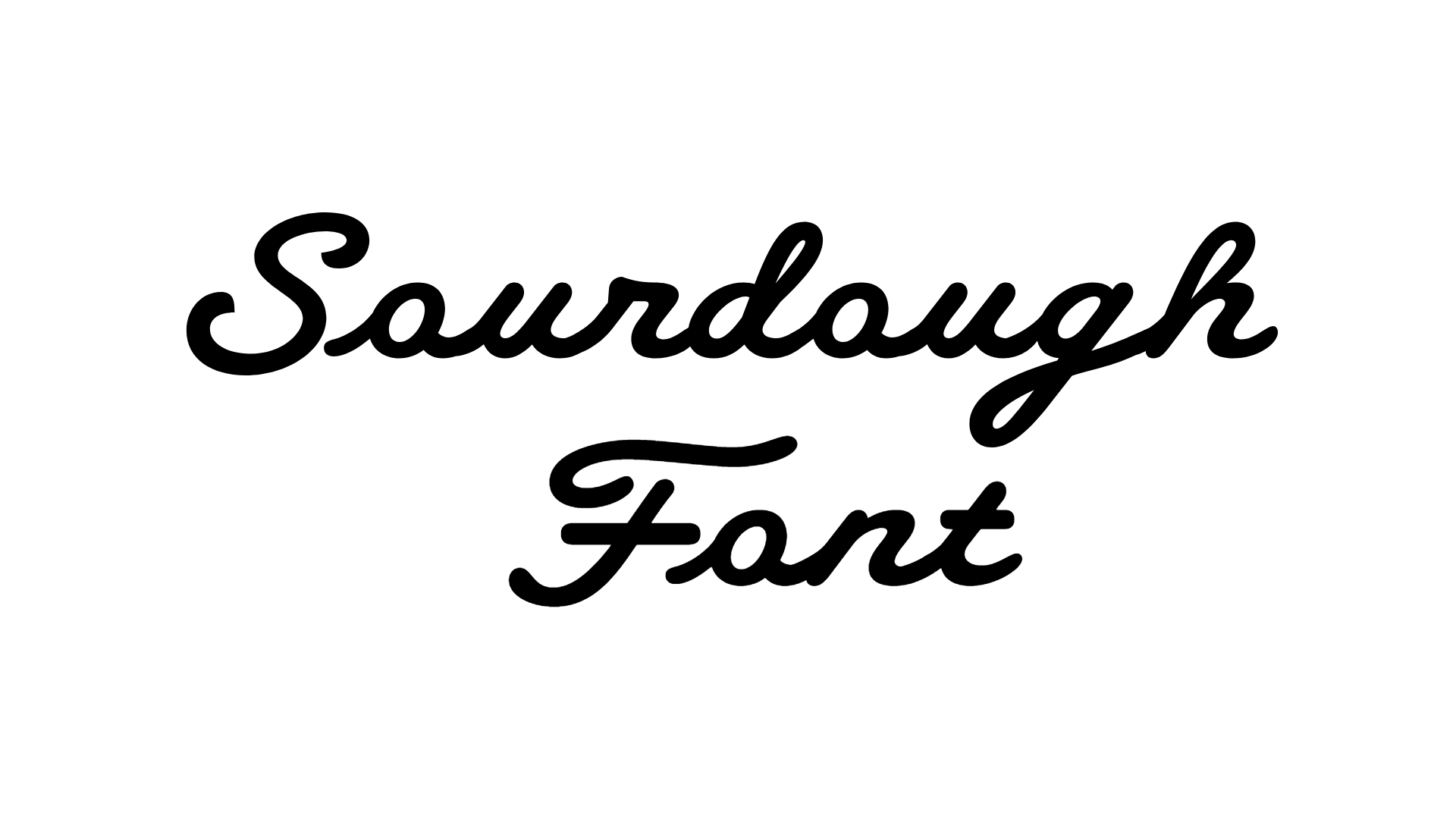 Sourdough Font preview