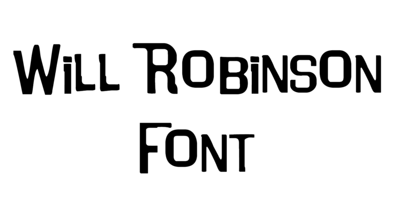 Will Robinson font